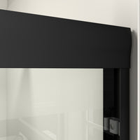 Core 44"-48" or 56"-60" W x 72" H Framed Double Sliding Shower Door with 1/4"(6mm) Tempered Clear Glass