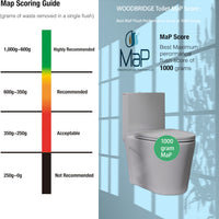 One-Piece Elongated Toilet with 1.1/1.6 GPF Dual Flush, 17" ADA Height and Soft-Close Seat
