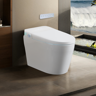 Tankless One-Piece Smart Toilet with Built-In Bidet, Auto Flush, Heated Seat and Warm Water