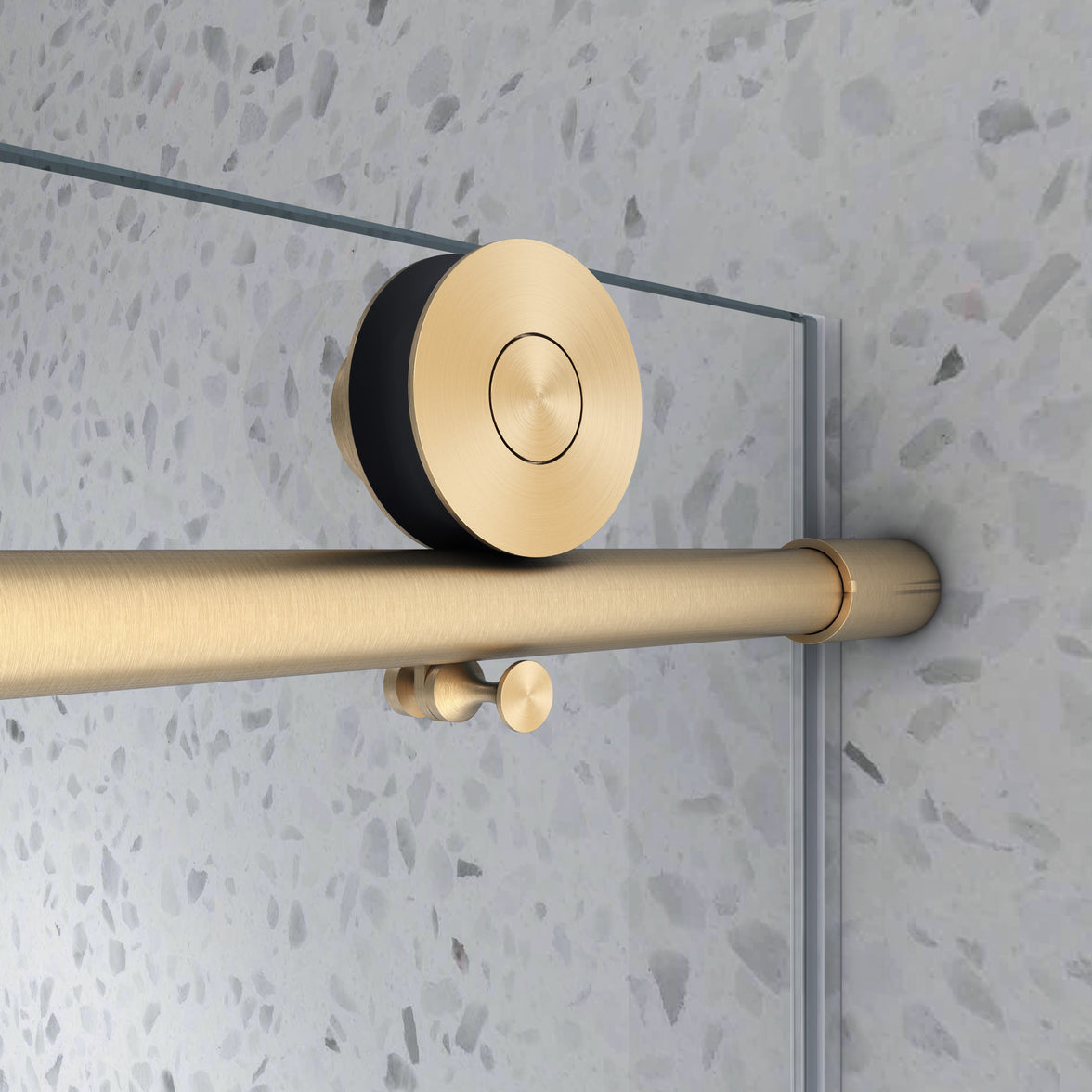 Jade 55"-60"W x 63"H Frameless Single Sliding Bathtub Door with 5/16"(8mm) Tempered Clear Glass and Soft-Close