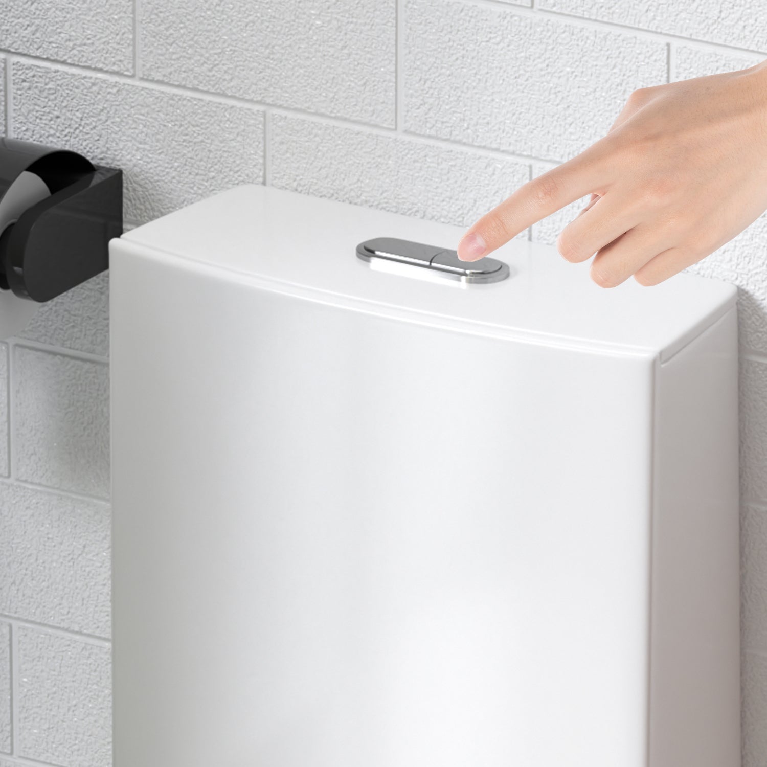 One-Piece Elongated Toilet with 1.1/1.6 GPF Dual Flush, 17" ADA Height and Soft-Close Seat
