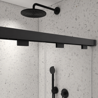 Astra 49"-54" or 55"-60" W x 76" H Frameless Double Sliding Shower Door with 5/16"(8mm) Tempered Clear Glass and Soft-Close
