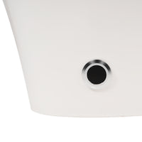 Tankless One-Piece Smart Toilet with Heated Seat, Auto Flush and Foot Sensor in White